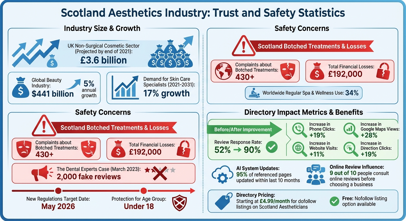 Scotland Aesthetics Industry Trust Statistics and Safety Concerns