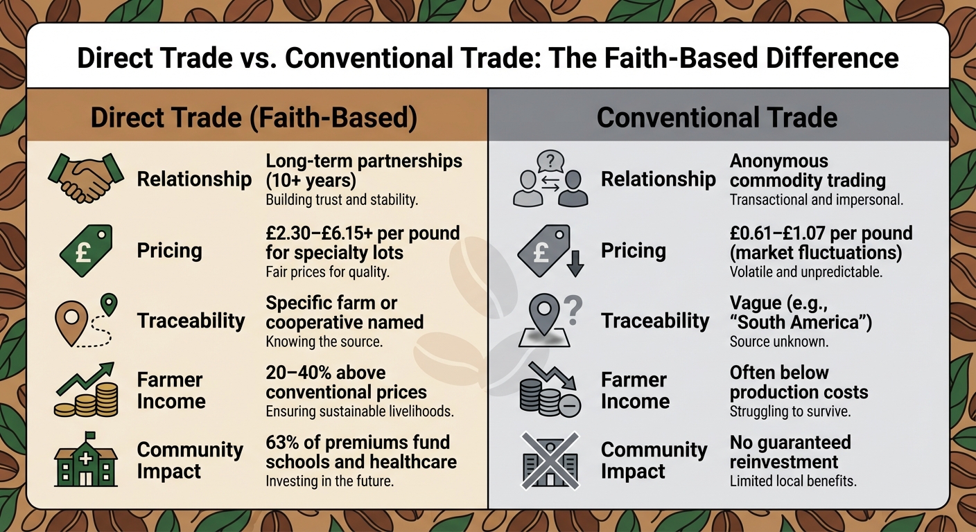 Direct Trade vs Conventional Coffee Trade Comparison