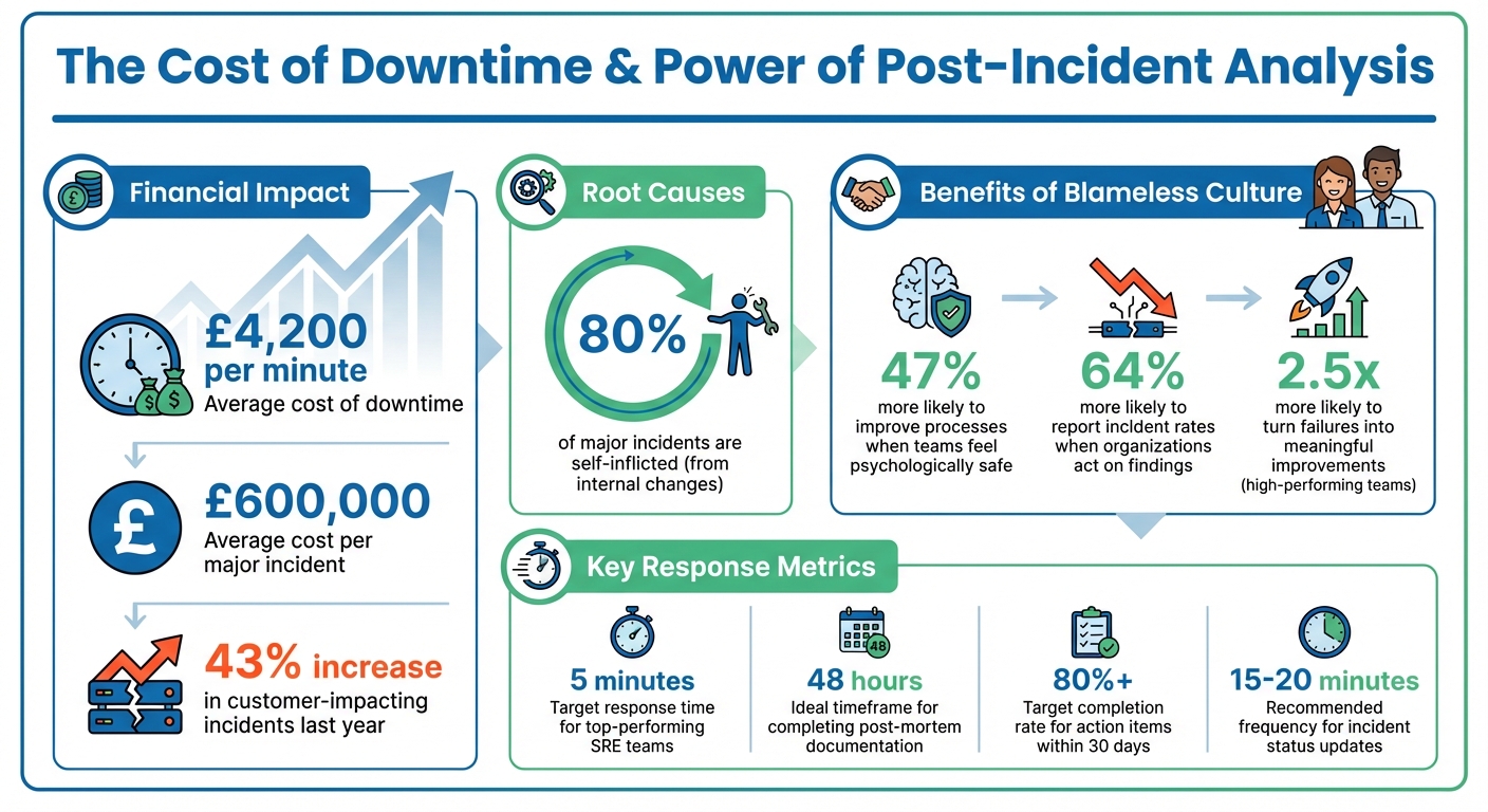 Post-Incident Analysis Key Statistics and Impact Metrics