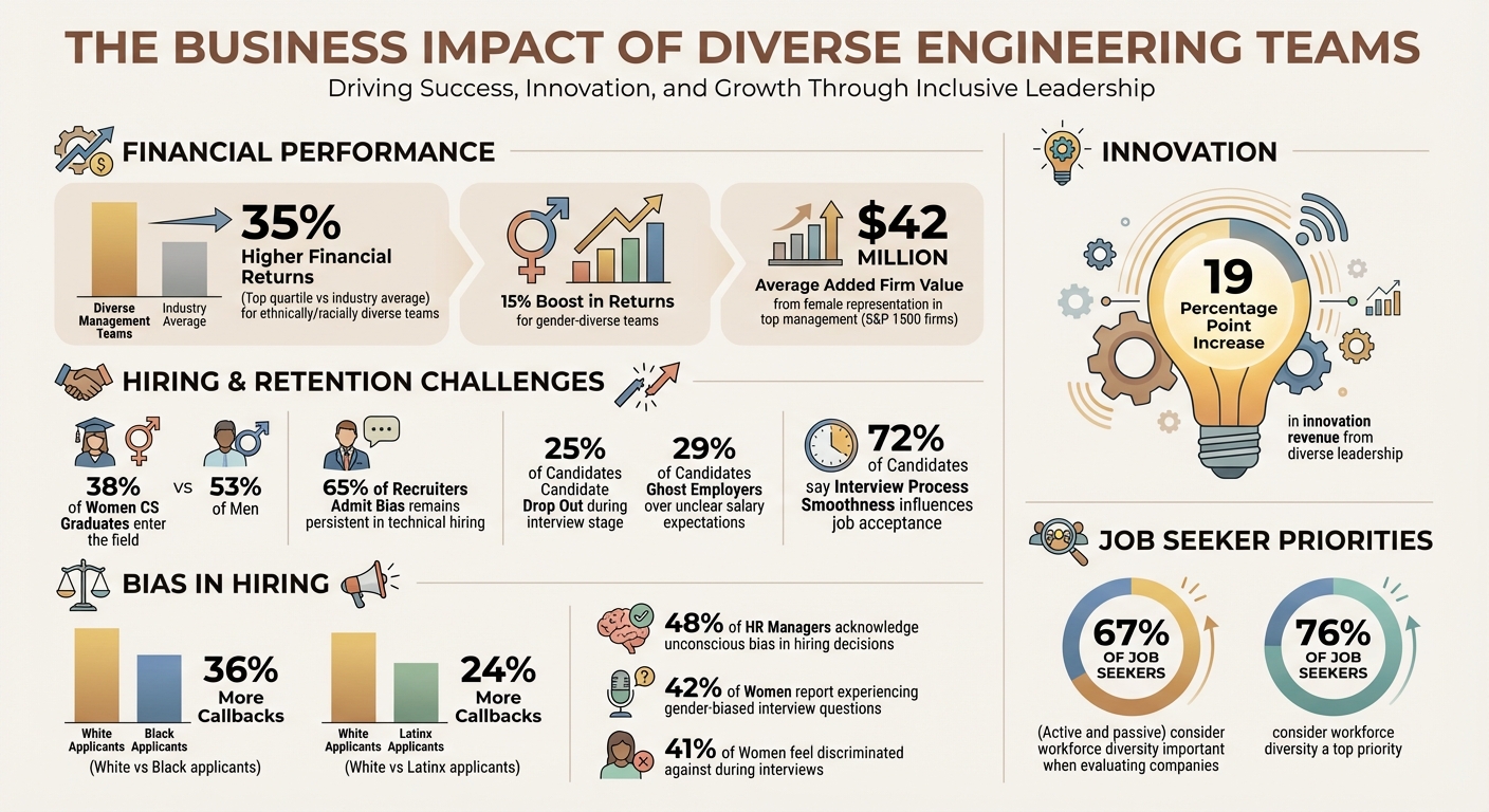 The Business Impact of Diverse Engineering Teams: Key Statistics