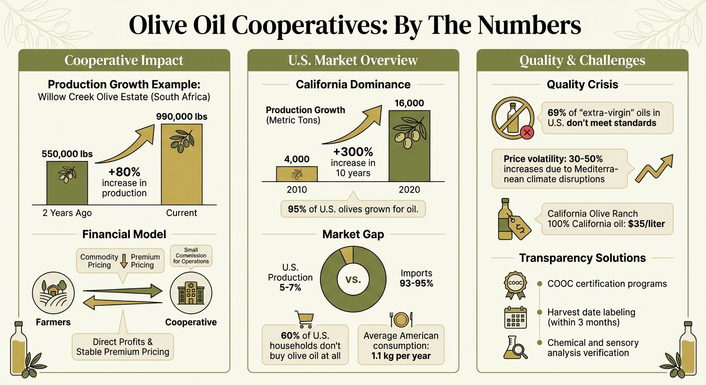 Olive Oil Cooperatives Impact: Key Statistics and Growth Metrics
