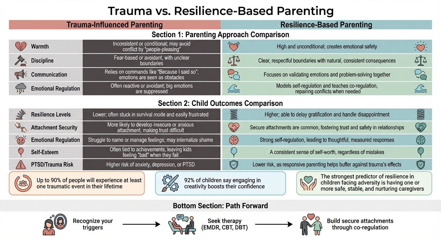 Trauma vs Resilience-Based Parenting: Key Differences and Child Outcomes