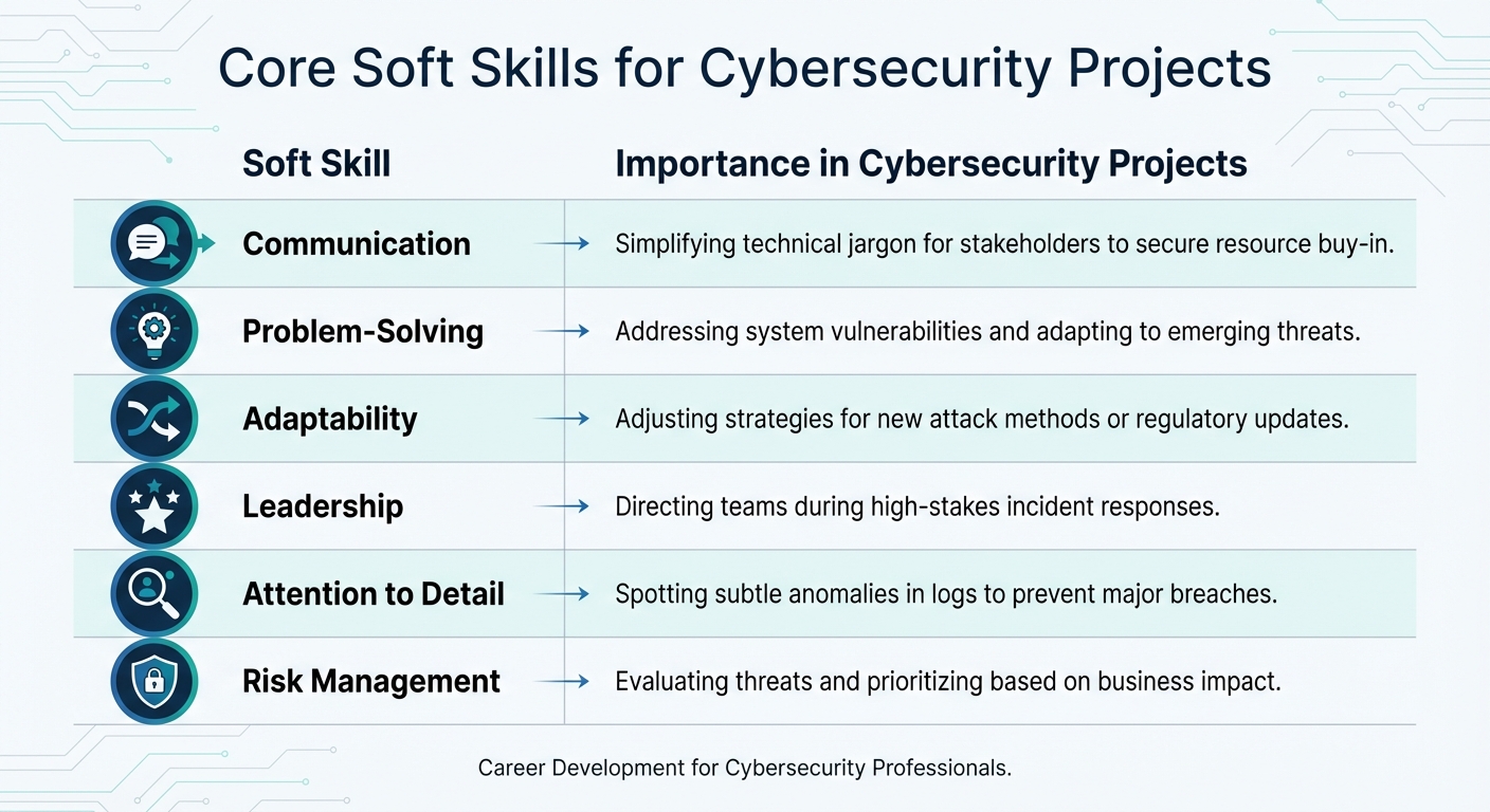 Key Soft Skills for Cybersecurity Professionals and Their Impact