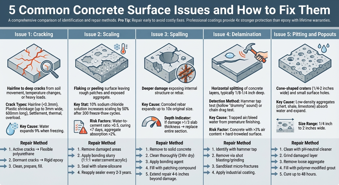 5 Common Concrete Surface Issues And How To Fix Them 5 5 Common Concrete Surface Issues: Identification And Repair Guide