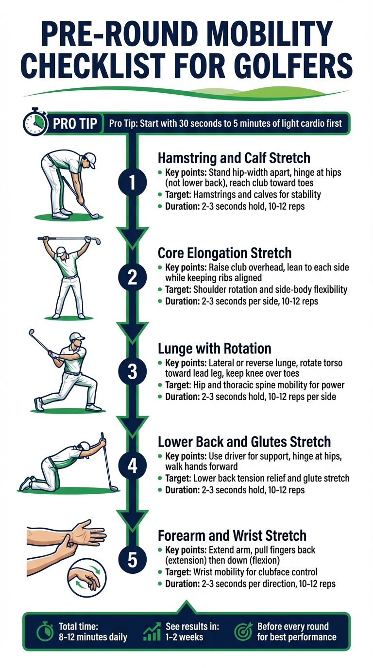 5-Step Pre-Round Golf Mobility Routine
