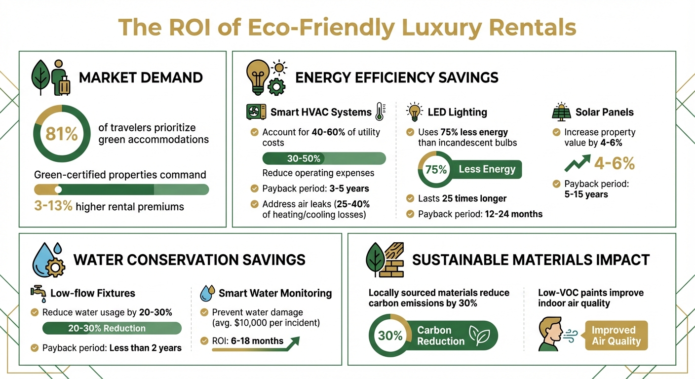 Eco-Friendly Luxury Rental Statistics and ROI Benefits