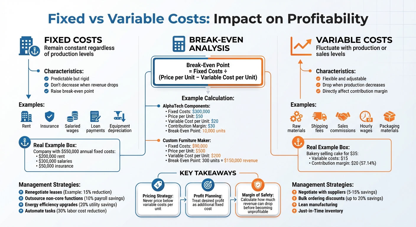 Fixed vs Variable Costs: Key Differences and Impact on Business Profitability