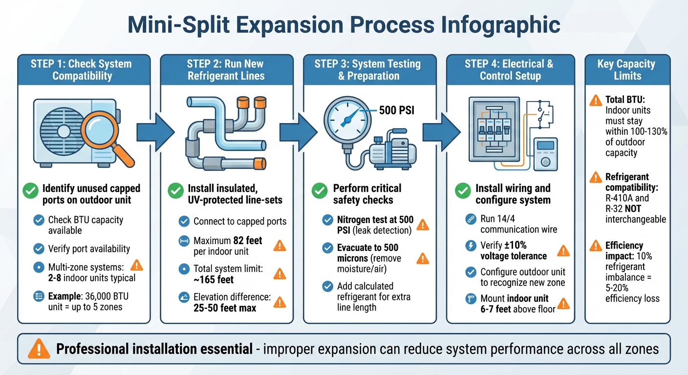 Mini-Split Expansion Process: Steps and Requirements