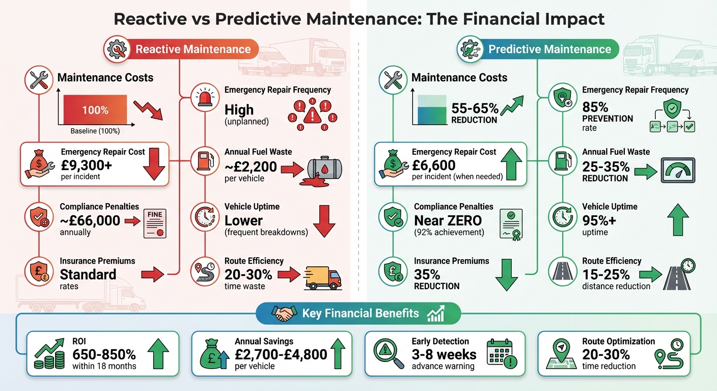 Reactive vs Predictive Maintenance: Cost Savings and Performance Metrics