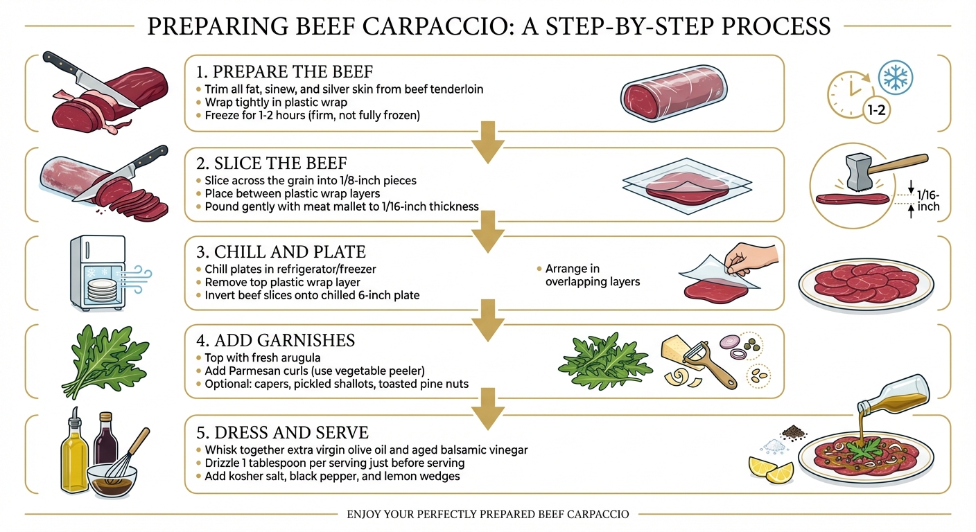 How to Prepare Beef Carpaccio: Step-by-Step Guide