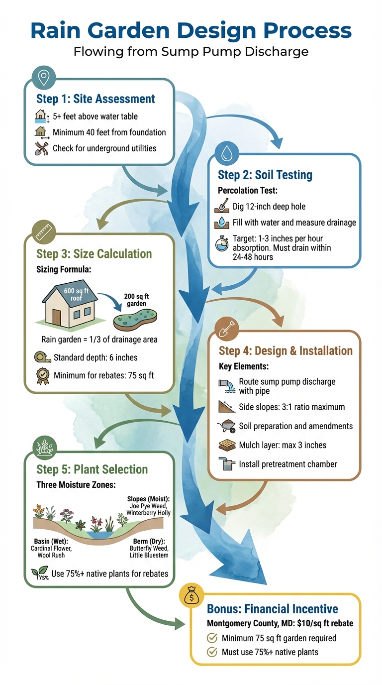 Rain Garden Design Process: 5 Steps from Assessment to Installation