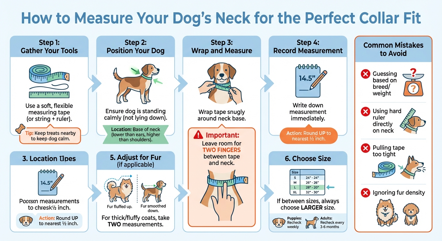 How to Measure Your Dog's Neck for the Perfect Collar Fit