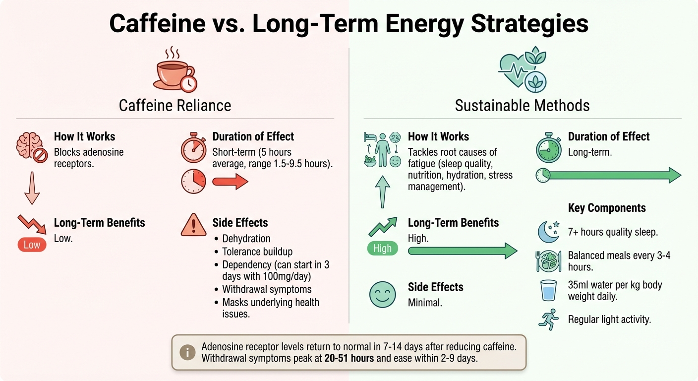 Caffeine vs Sustainable Energy: Long-Term Effects Comparison