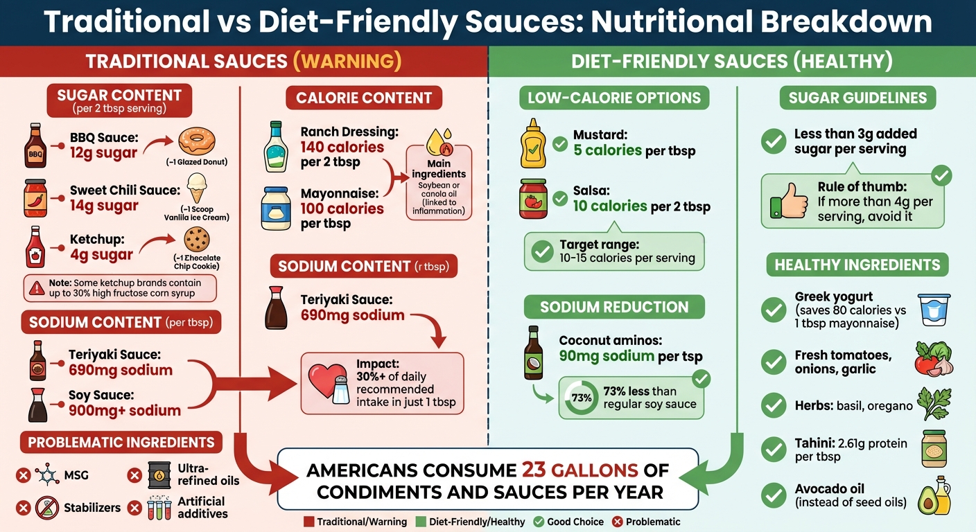 Traditional vs Diet-Friendly Sauces: Nutritional Comparison