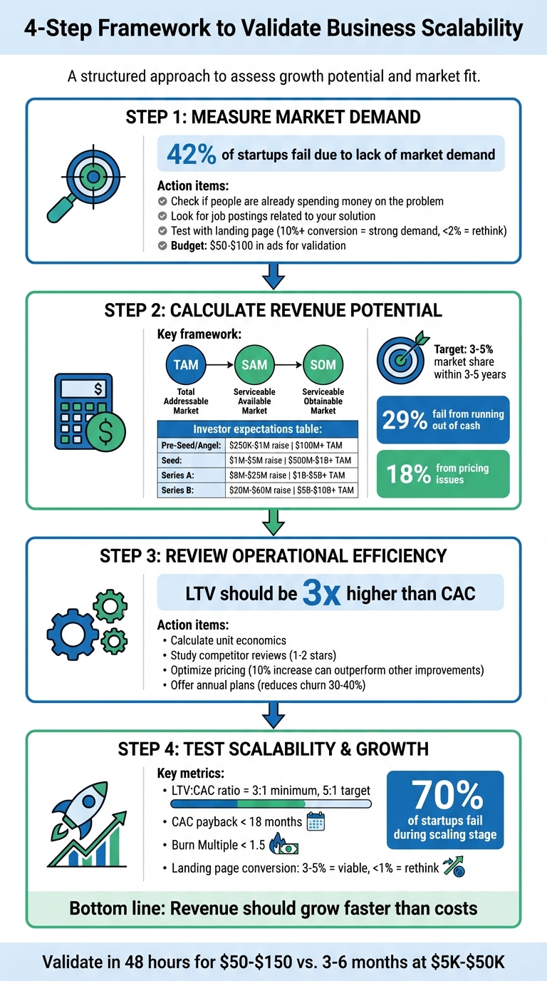 4-Step Framework to Validate Business Scalability