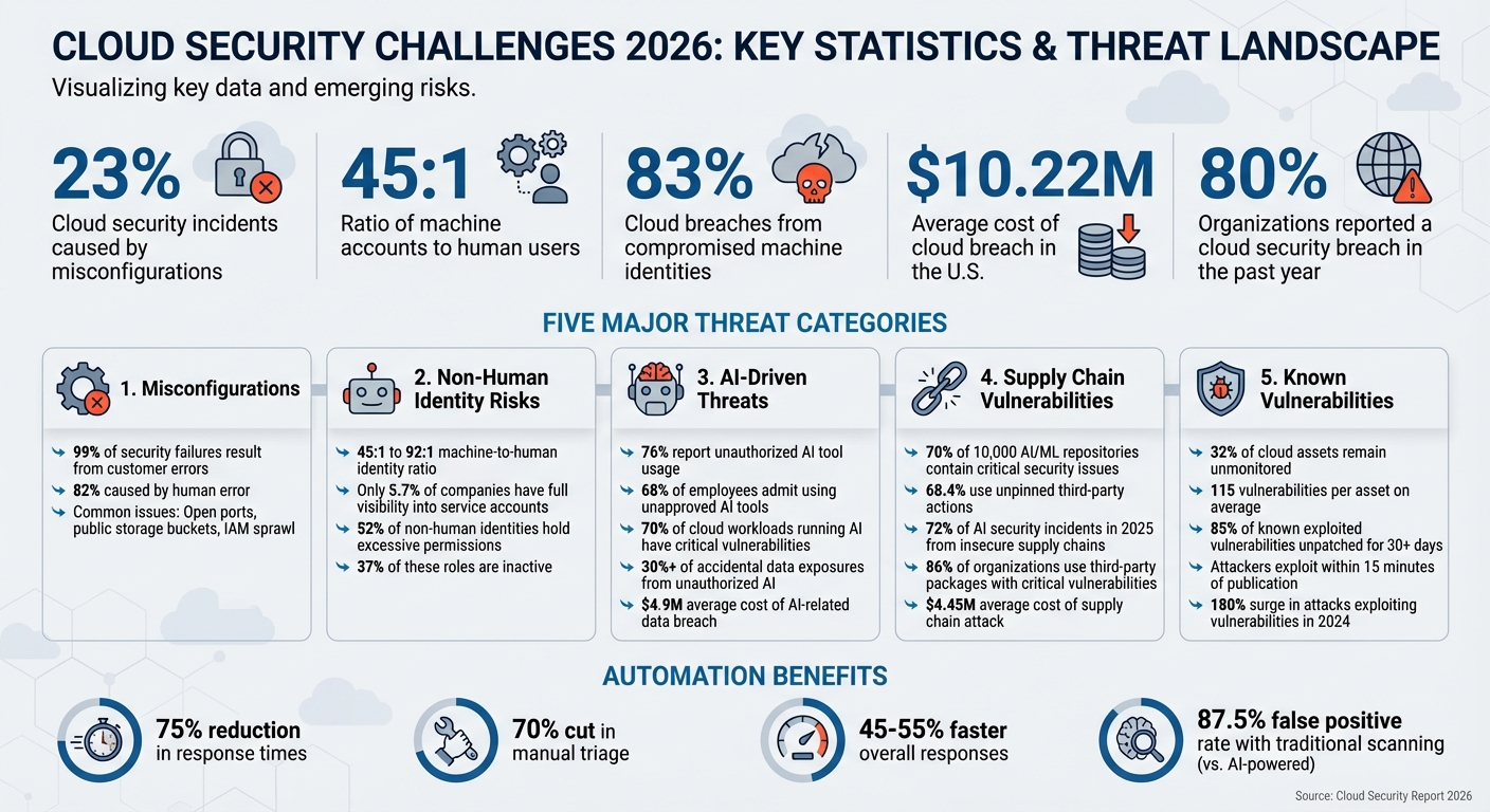 Cloud Security Threats 2026: Key Statistics and Attack Vectors