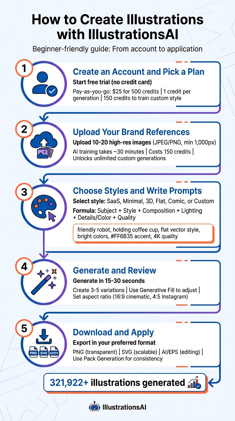 How to Create AI Illustrations in 5 Steps