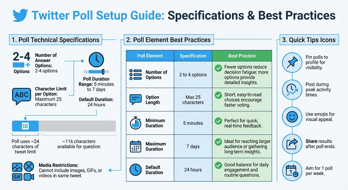 Twitter Poll Specifications and Best Practices Guide