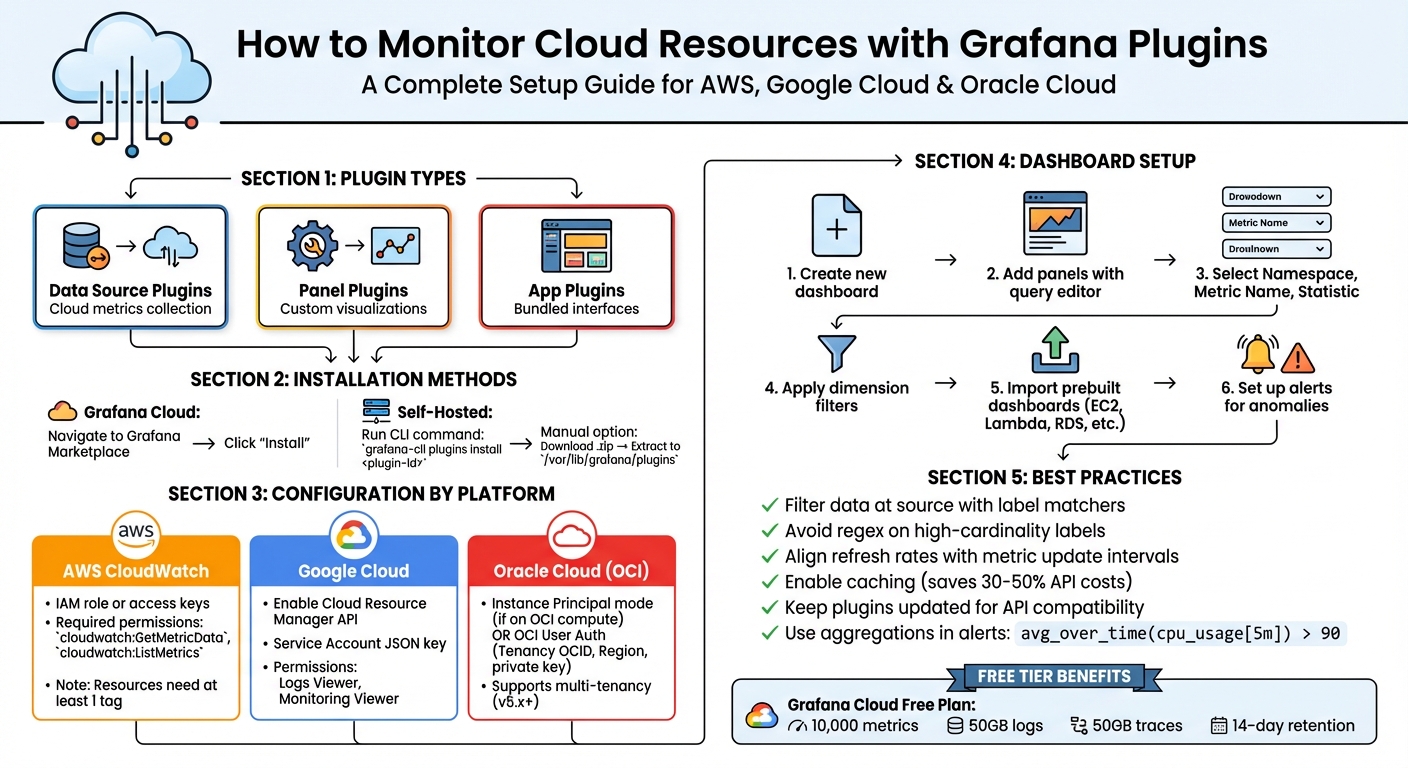 Complete Guide to Setting Up Grafana Cloud Monitoring Plugins