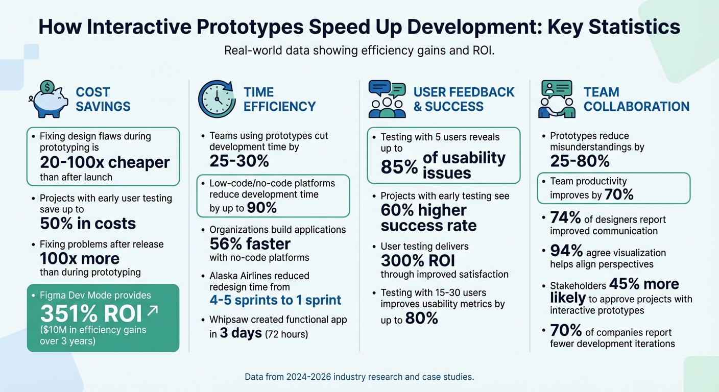 Interactive Prototypes ROI: Cost Savings and Time Efficiency Statistics