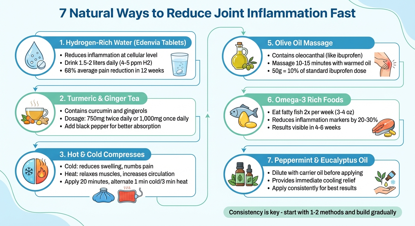 7 Natural Methods to Reduce Joint Inflammation Fast