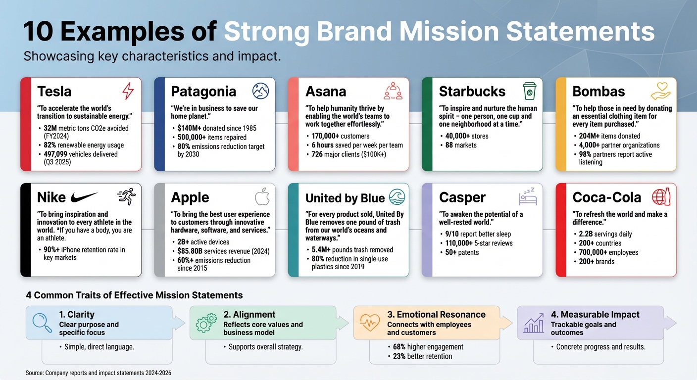 10 Strong Brand Mission Statements: Key Traits and Examples