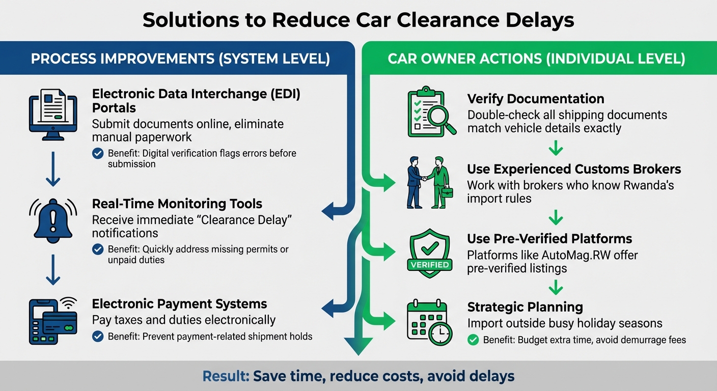 How to Reduce Car Clearance Delays in Rwanda: A Step-by-Step Guide