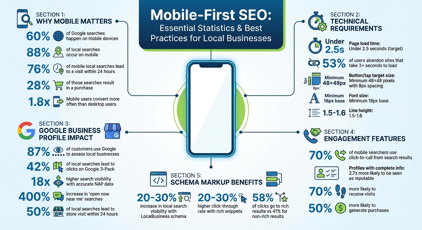 Mobile-First SEO Statistics and Best Practices for Local Businesses 2024