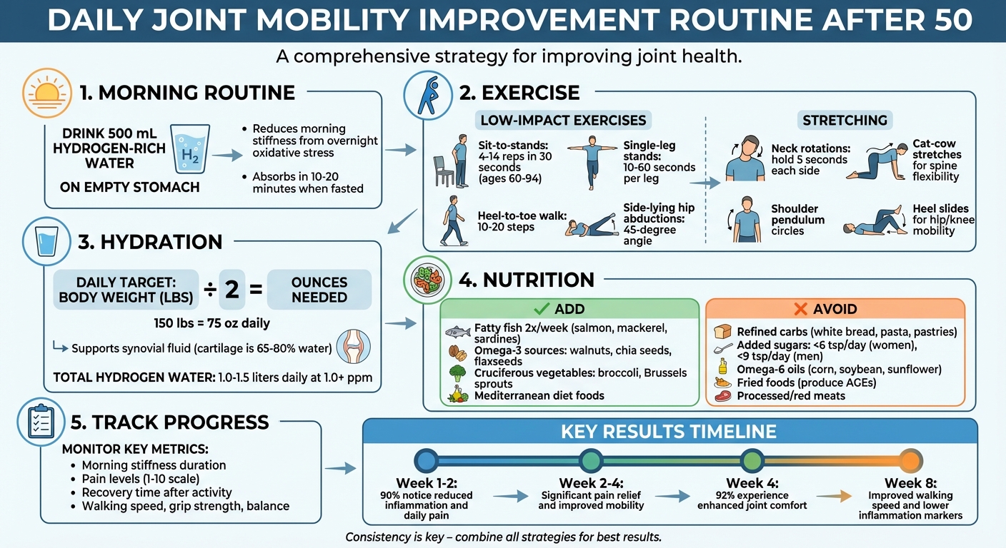 Daily Joint Mobility Improvement Routine for Adults Over 50