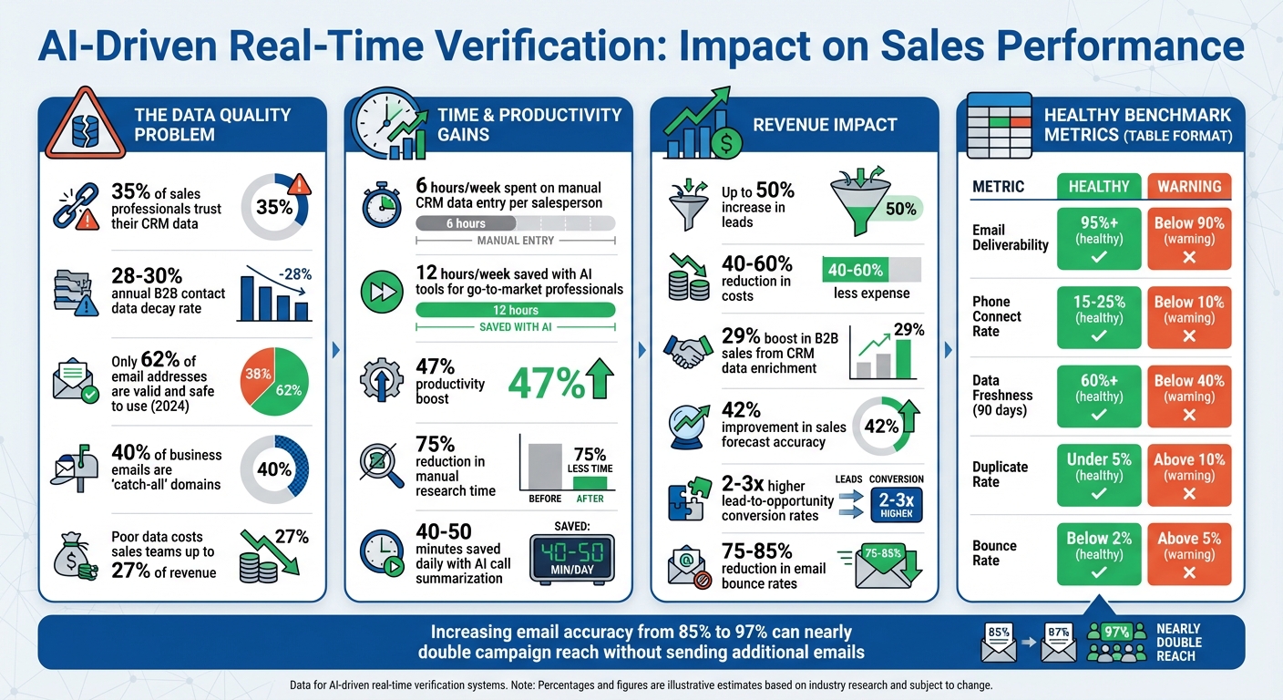 AI-Driven Sales Verification: Key Metrics and ROI Statistics
