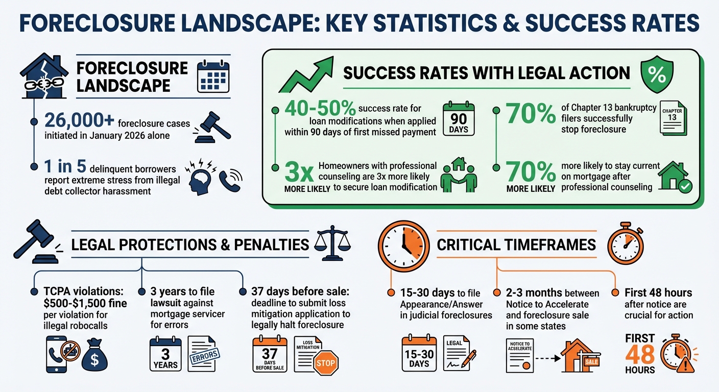 Foreclosure Defense Success Rates and Key Statistics
