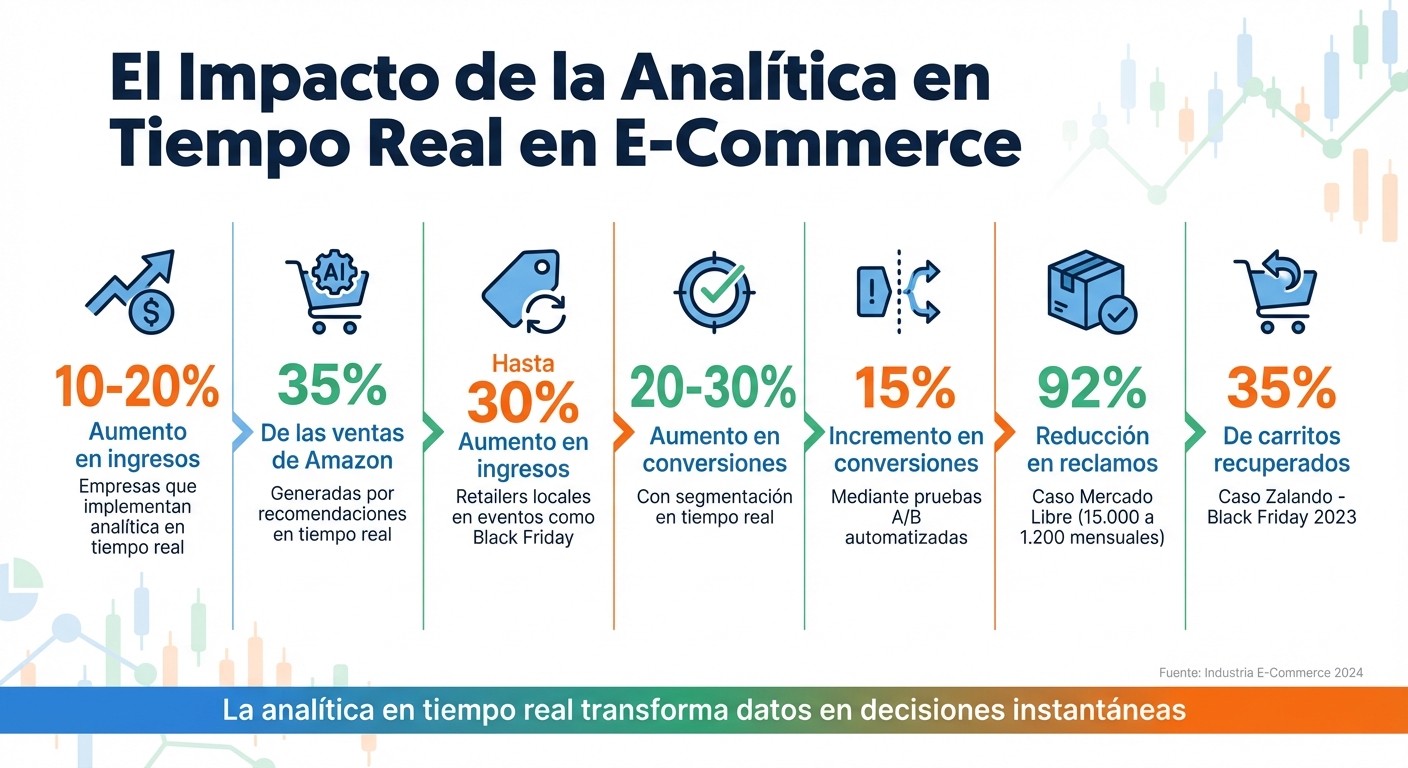 Beneficios de la Analítica en Tiempo Real para E-Commerce: Estadísticas Clave