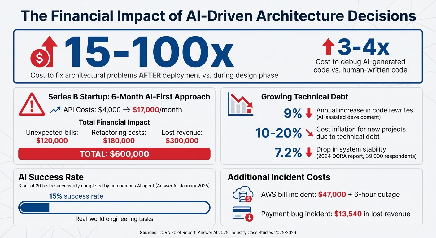 The Real Costs of AI-Driven Architecture Decisions Without Human Oversight