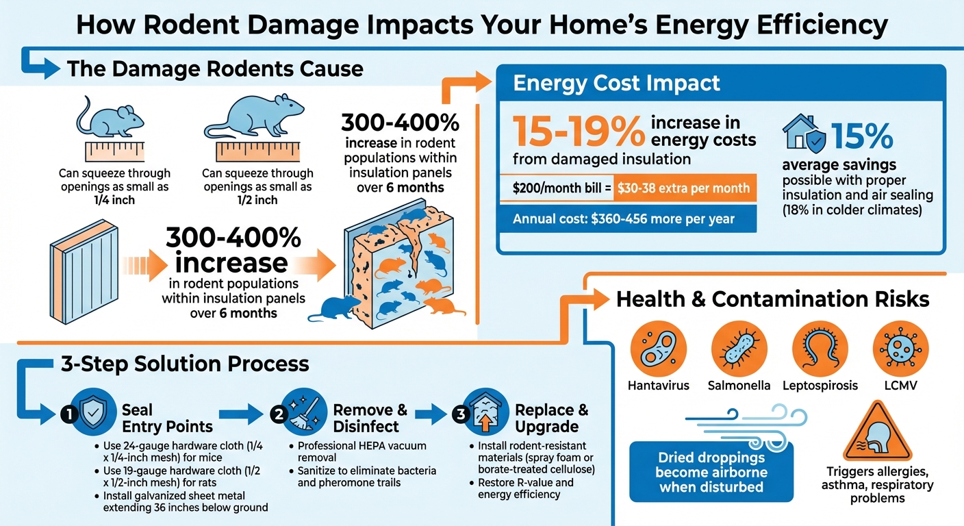 Impact of Rodent Damage on Home Insulation and Energy Costs
