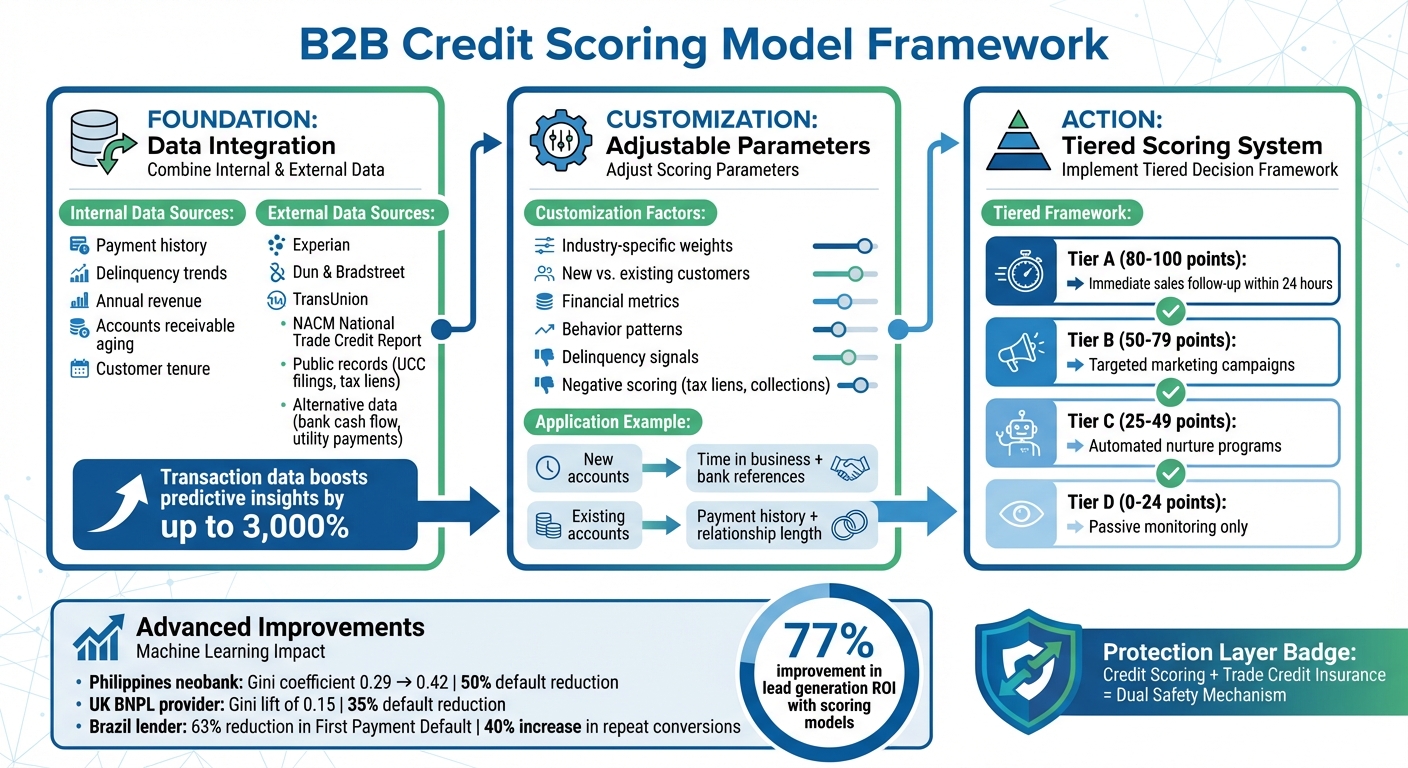 Essential Components of B2B Credit Scoring Models