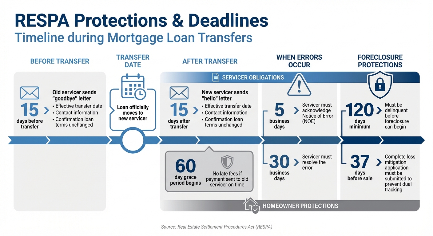 RESPA Timeline and Protections During Mortgage Loan Transfers