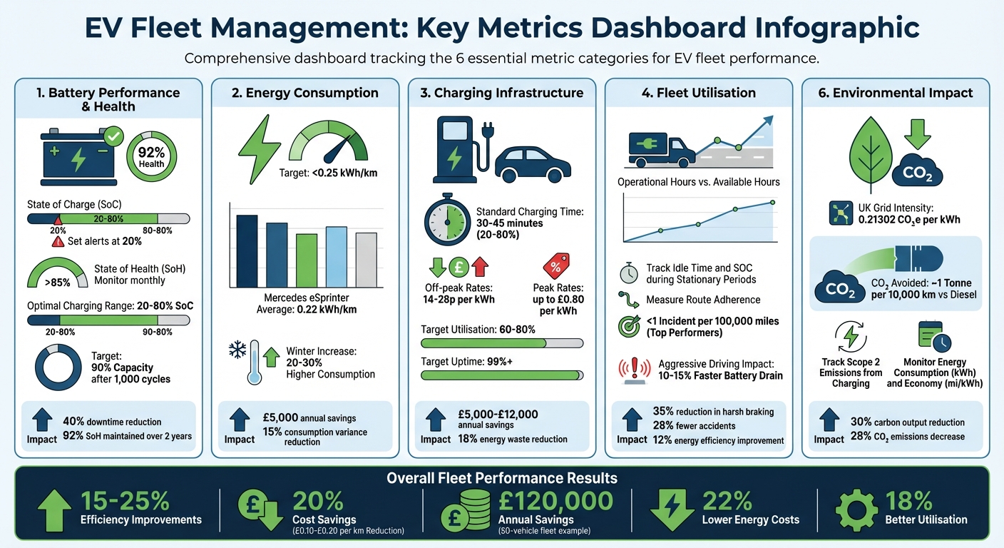 Essential EV Fleet Metrics: Key Performance Indicators to Track