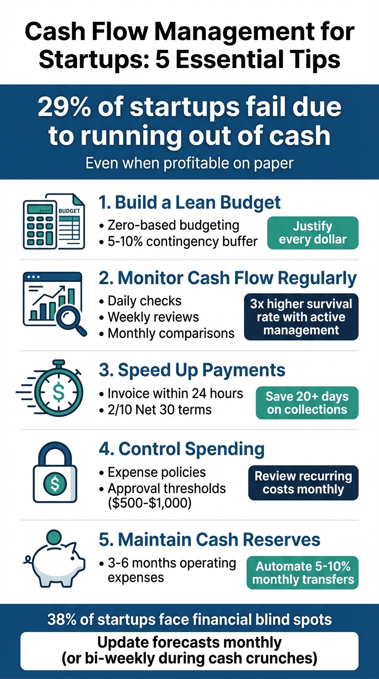Cash Flow Management Statistics and Tips for Startups