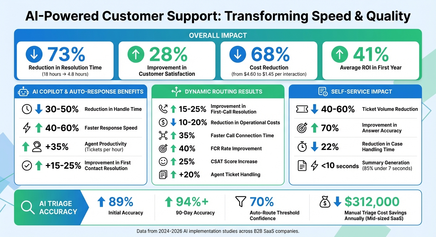 AI-Powered Customer Support: Key Performance Metrics and Improvements