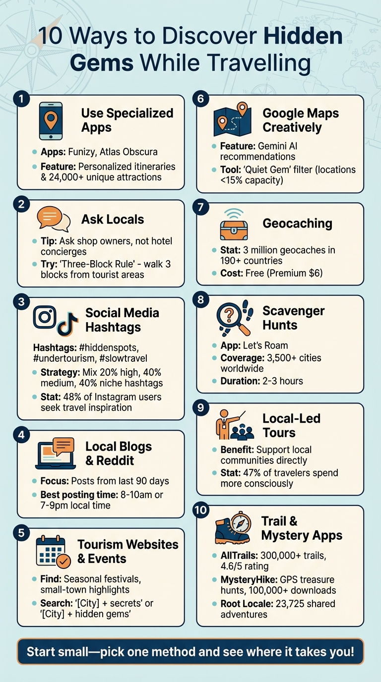 10 Strategies to Discover Hidden Travel Gems
