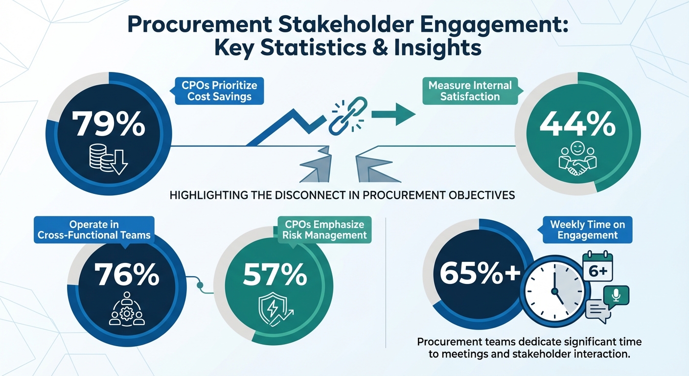 Procurement Stakeholder Engagement Statistics and Key Metrics