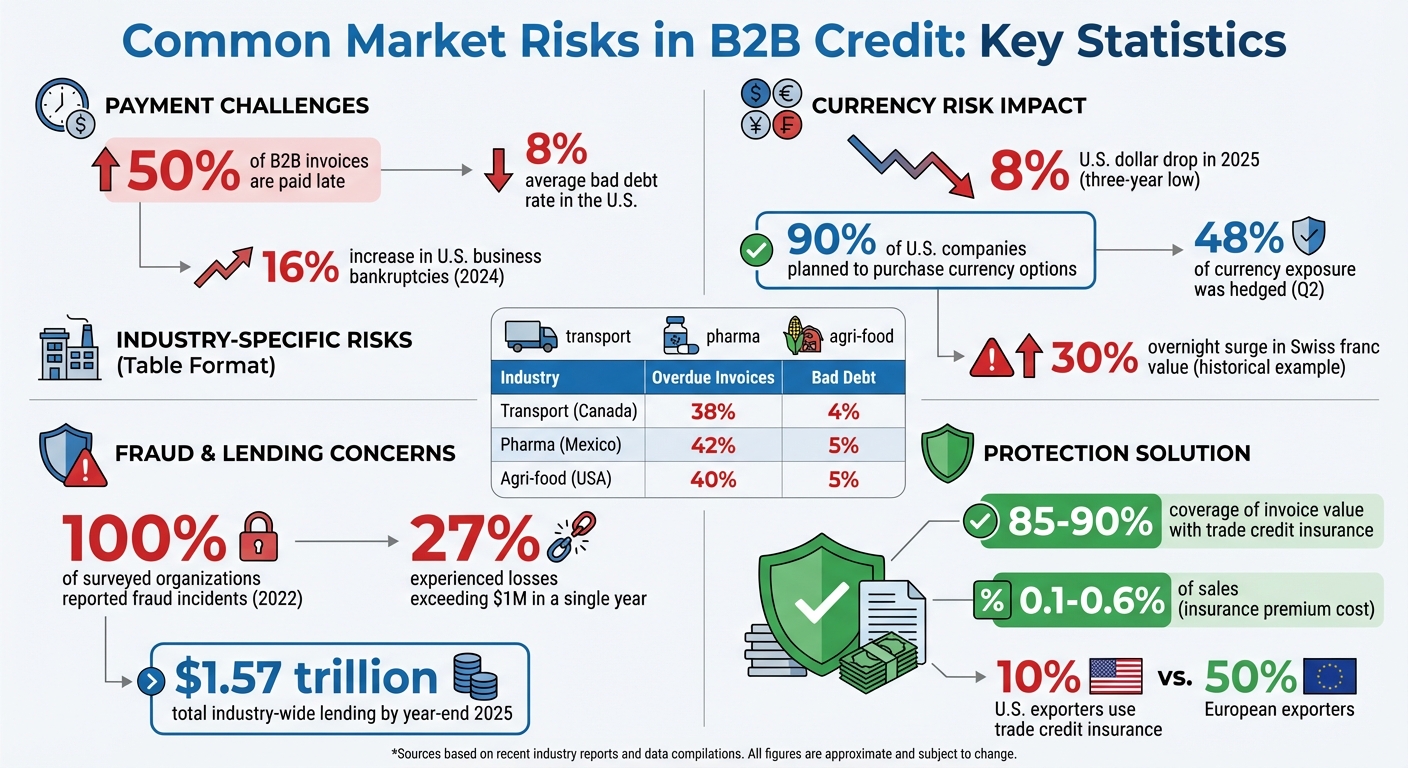 Key B2B Credit Risk Statistics and Market Trends 2024-2025