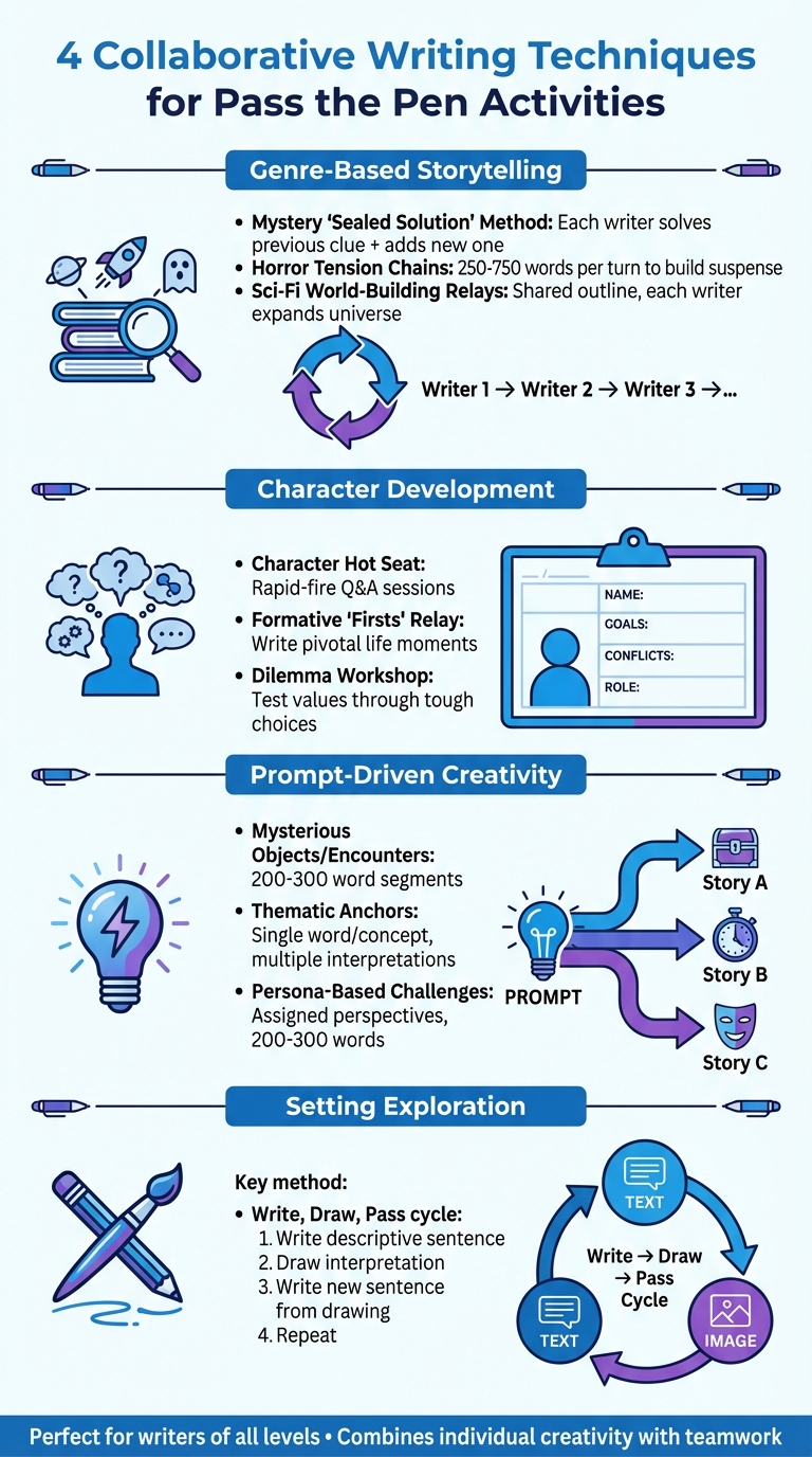 4 Collaborative Writing Techniques for Group Storytelling