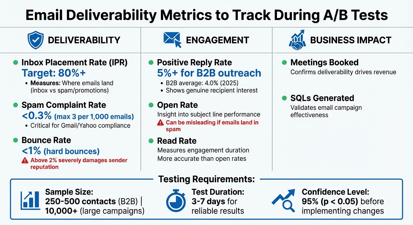 Email Deliverability Metrics: Tracking Standards and Benchmarks