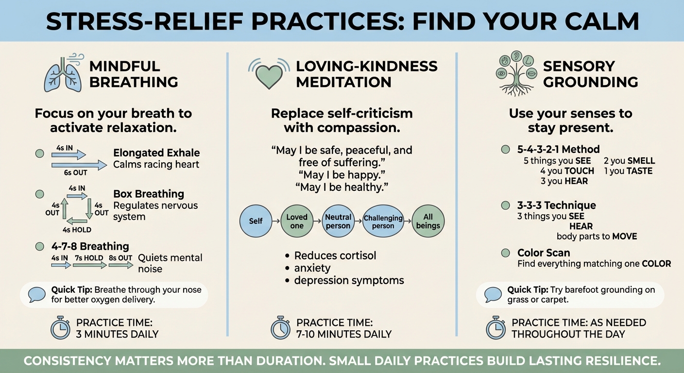 3 Calming Practices to Reduce Stress and Overwhelm