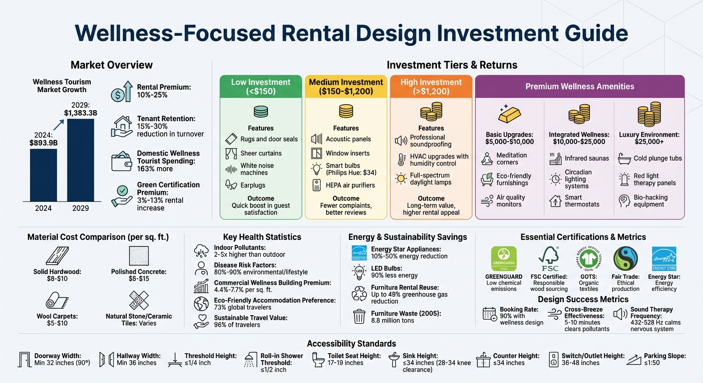 Wellness Rental Design Investment Guide: Features, Costs, and Benefits