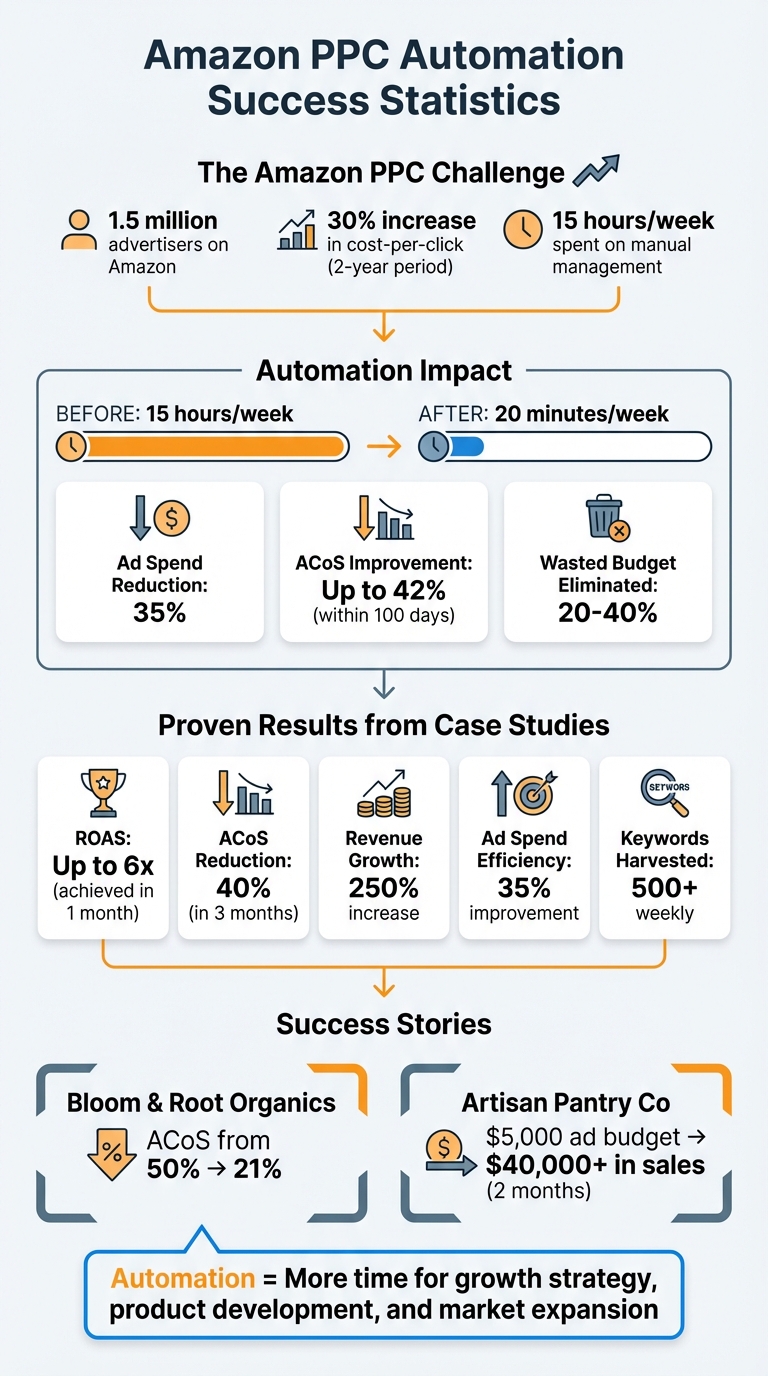 Amazon PPC Automation Results: Key Performance Metrics and Success Statistics