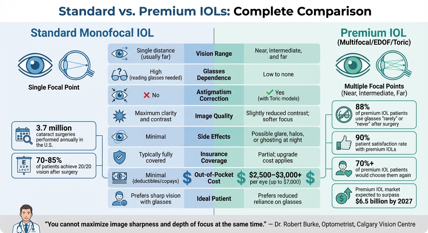 Standard vs Premium IOLs: Complete Comparison Guide