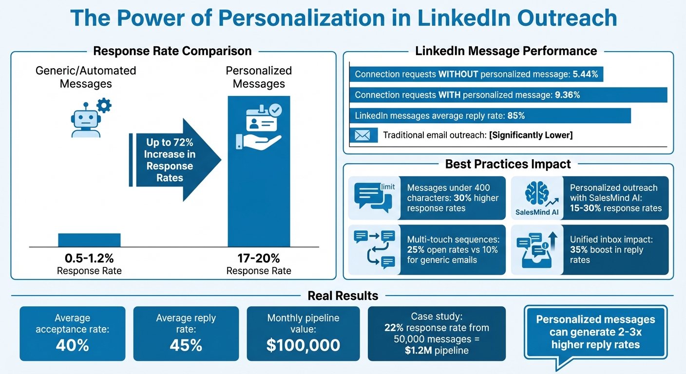 LinkedIn Outreach Personalization Statistics and Response Rates