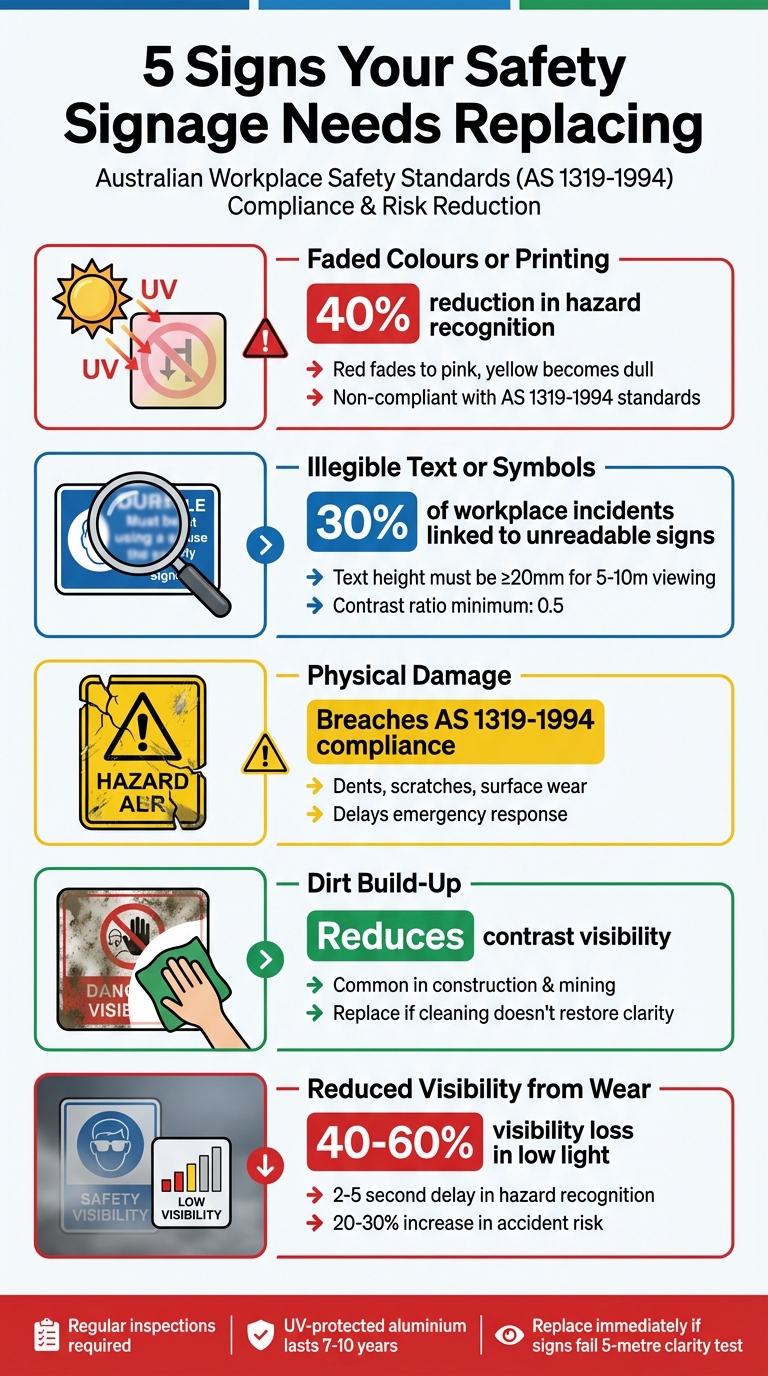 5 Critical Signs Your Safety Signage Needs Immediate Replacement